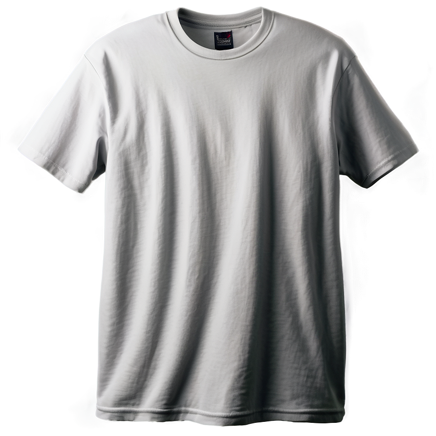 White Crew Neck Tee Png 06272024 PNG