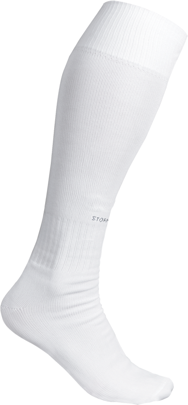 White Crew Sock Product Image PNG