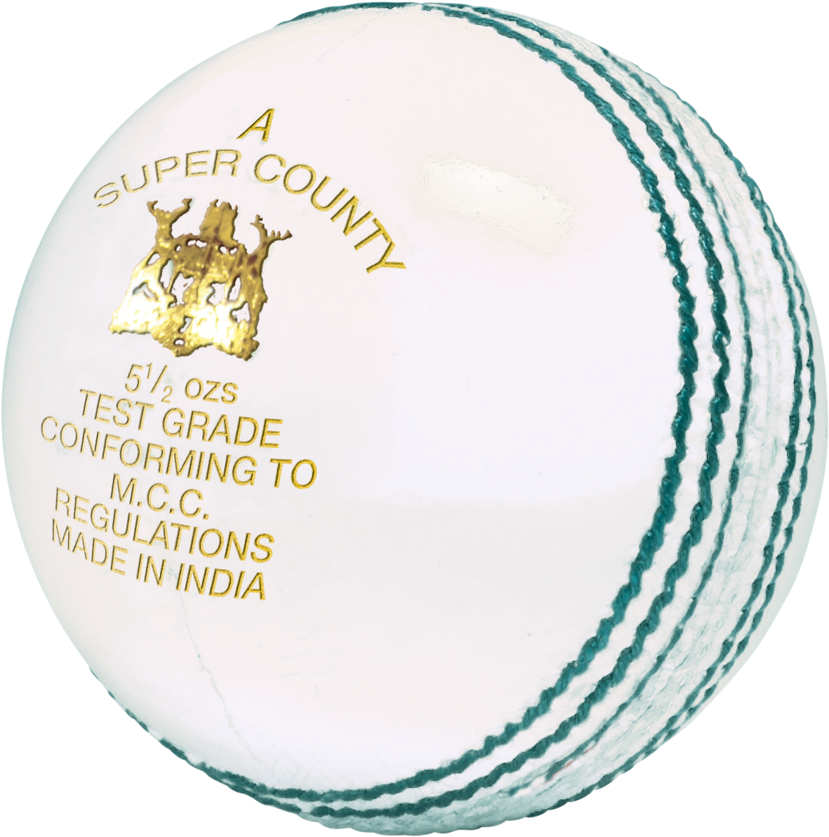 White Cricket Ball Super County PNG