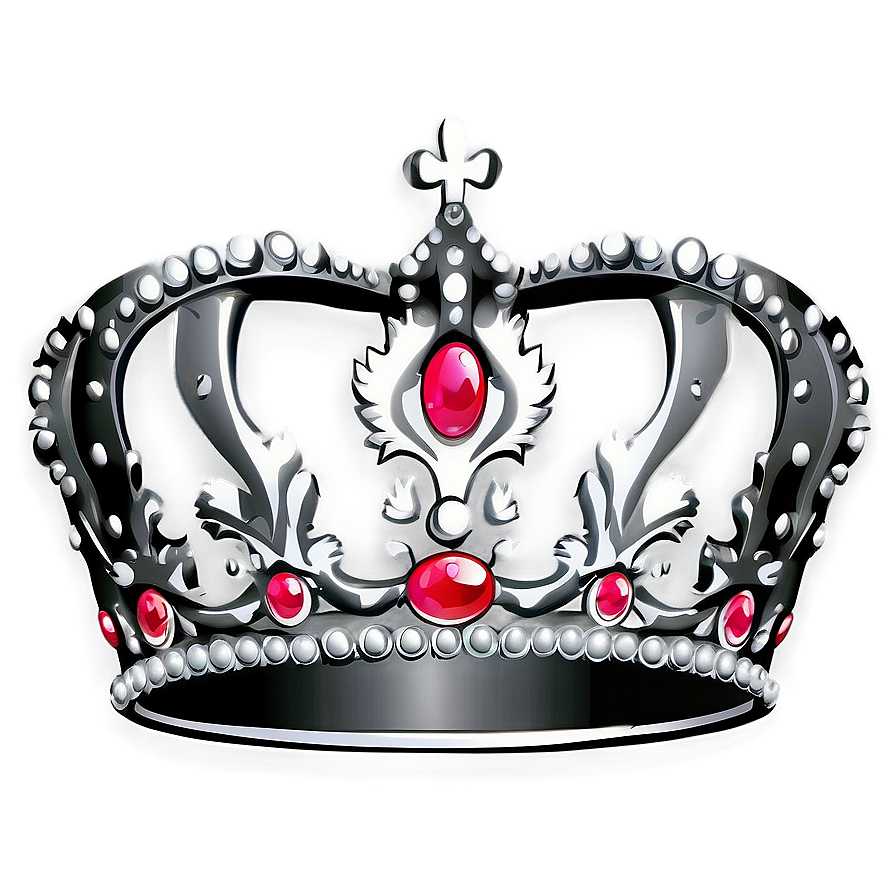 White Crown Decoration Png 66 PNG