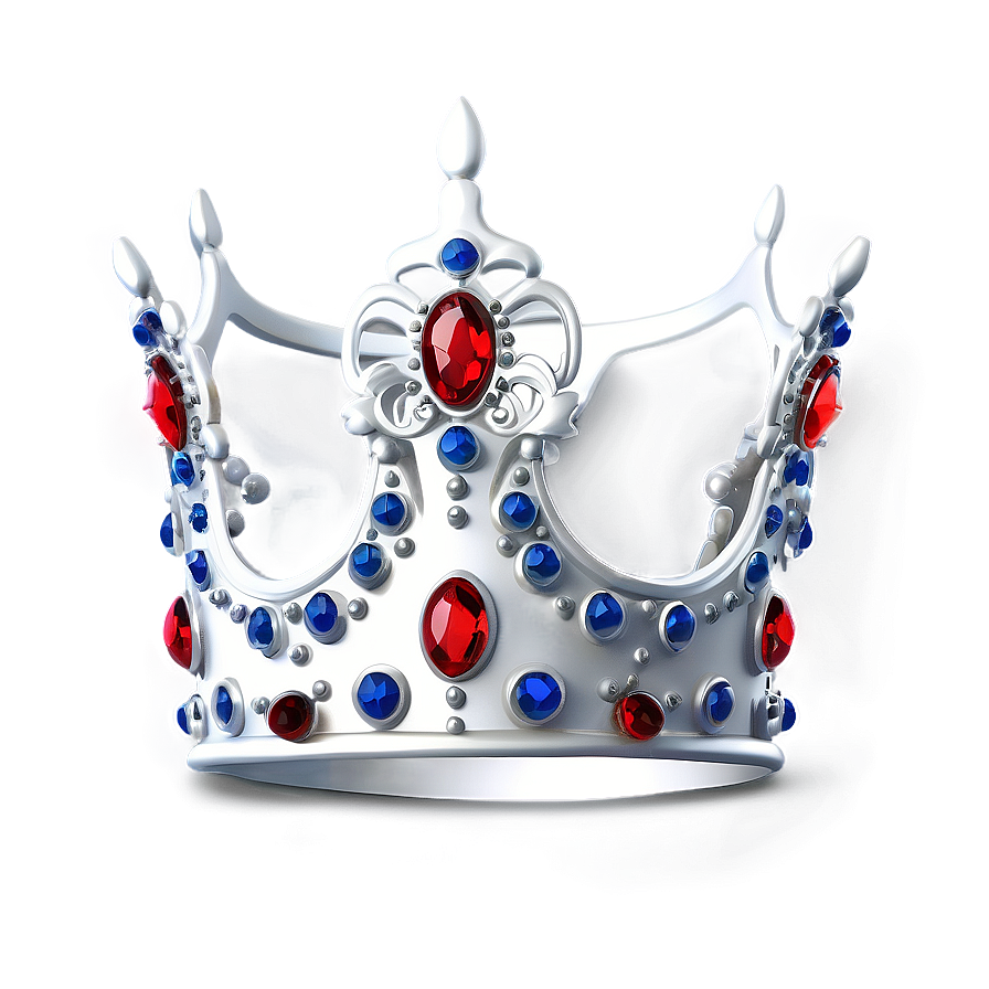 White Crown Festive Png 06252024 PNG