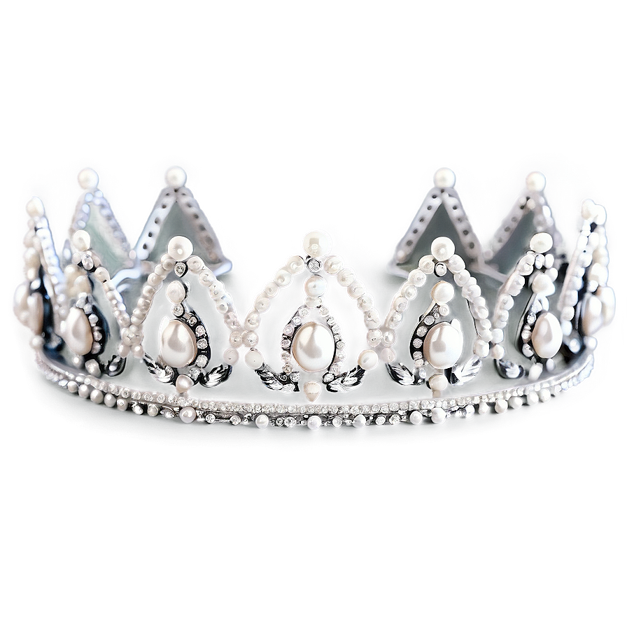 White Crown For Bridal Png 06252024 PNG