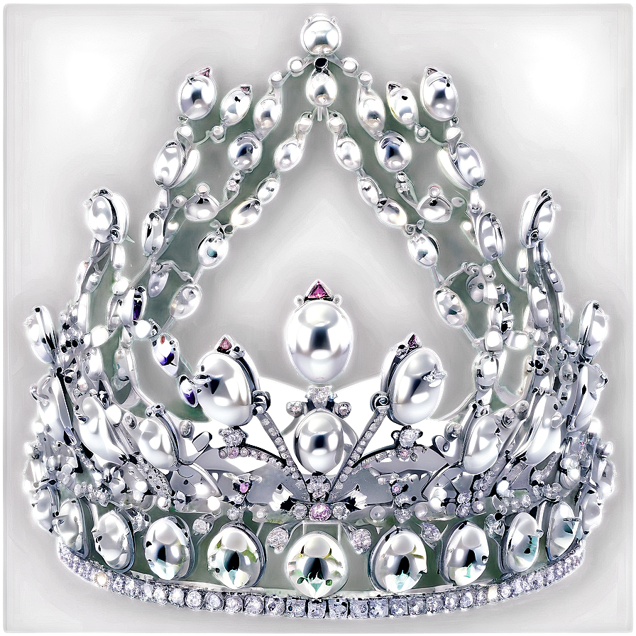 White Crown For Bridal Png Ckq PNG