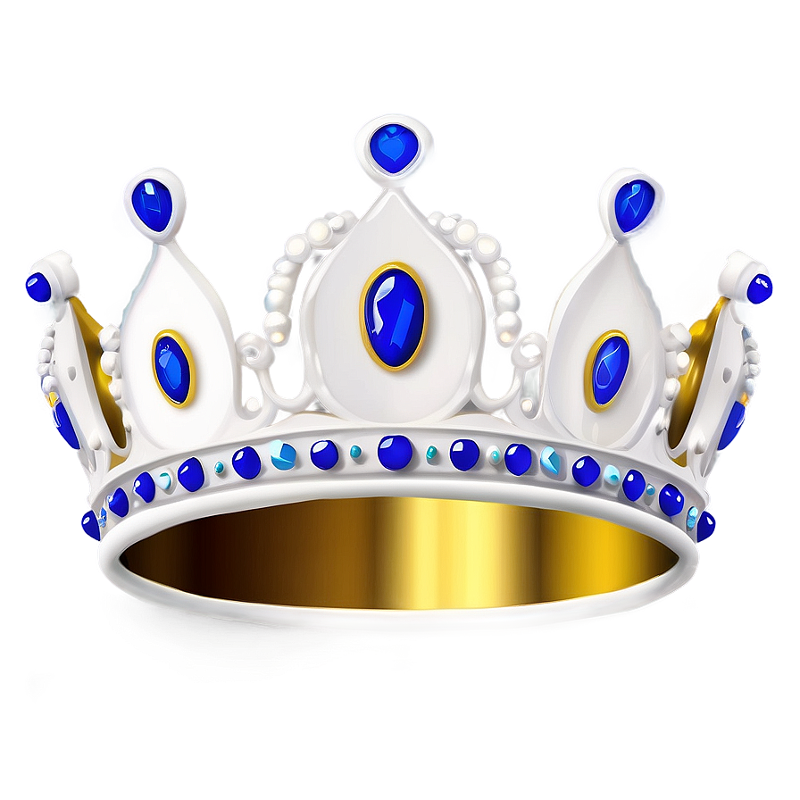 White Crown For Coronation Png 06252024 PNG