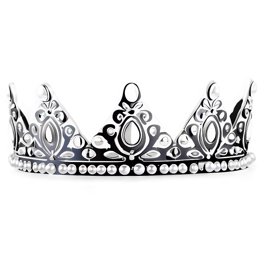 White Crown For Princess Png Irt PNG