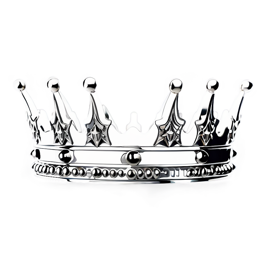 White Crown Sketch Png 19 PNG