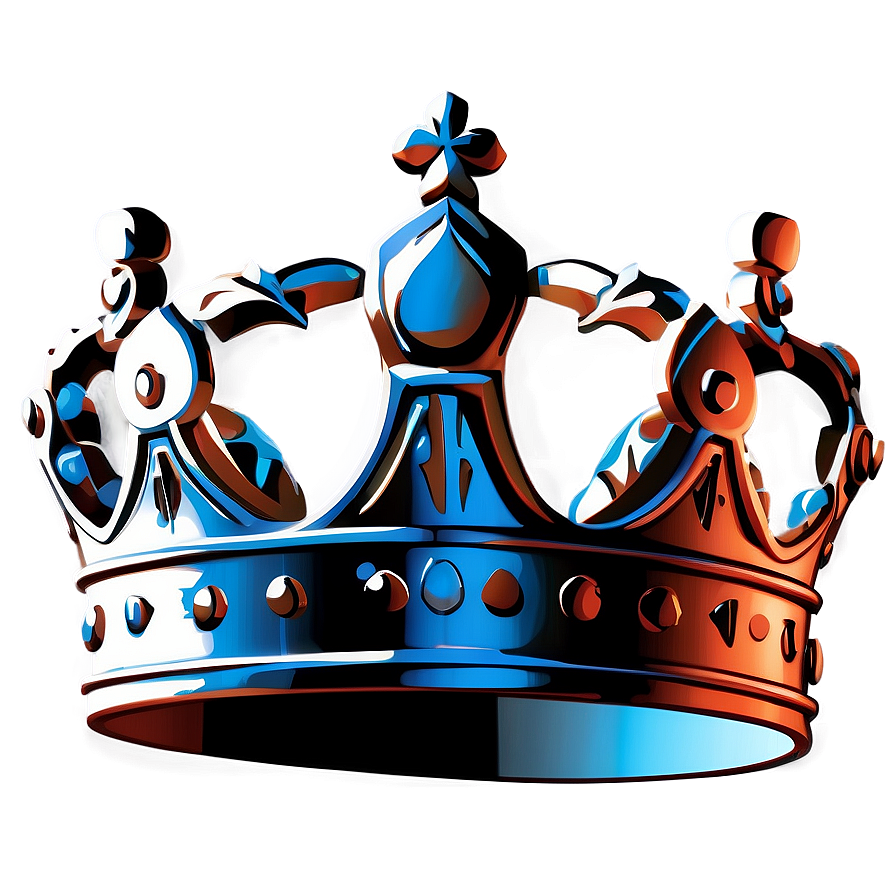 White Crown Vector Png 06252024 PNG