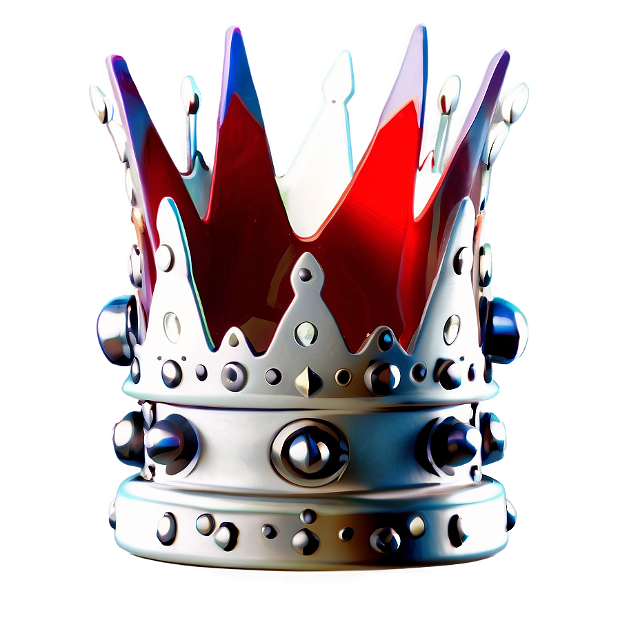 White Crown With Stars Png Hda32 PNG