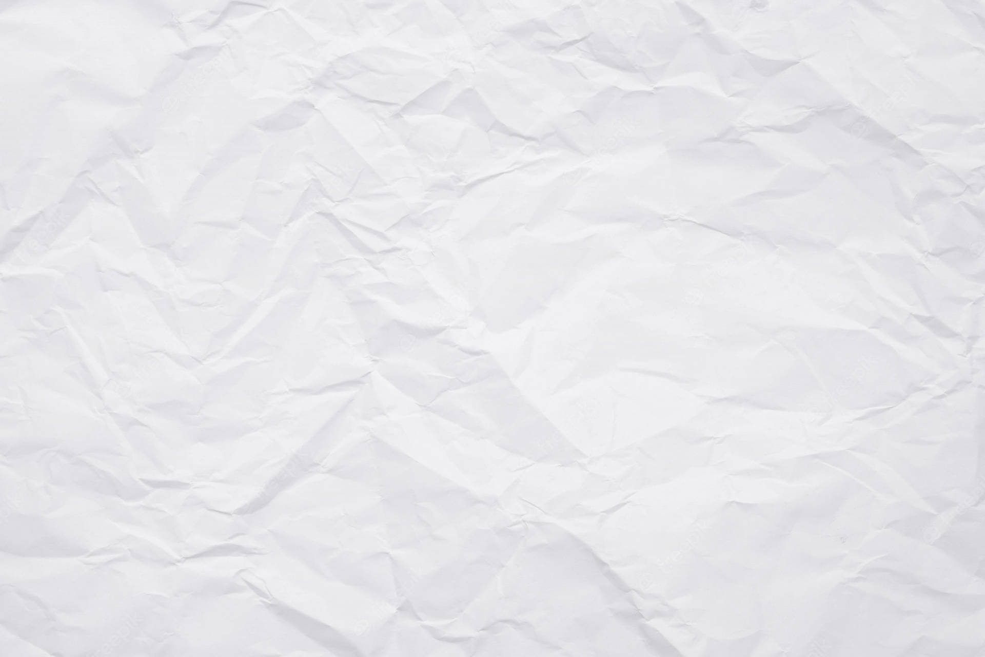 White Crumpled Paper Atmosphere Wallpaper