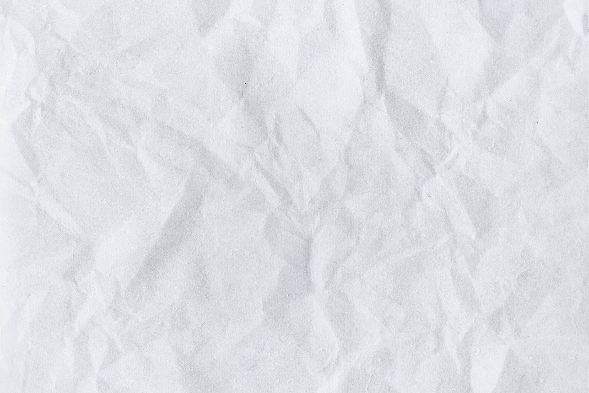 Captivating Texture of White Crumpled Paper Wallpaper