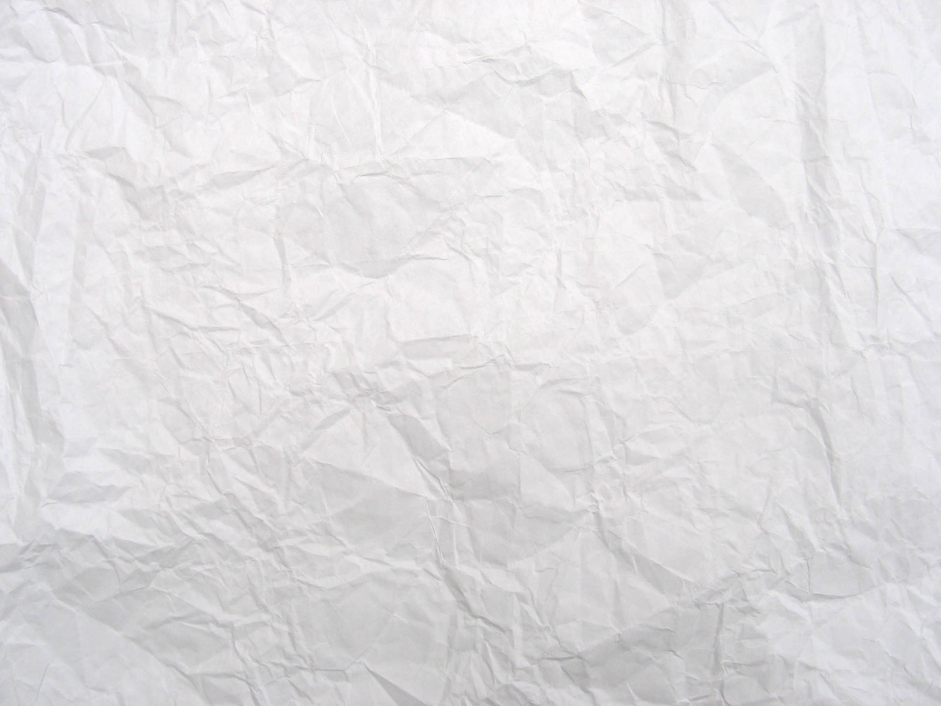 Abstract Texture of White Crumpled Paper Wallpaper