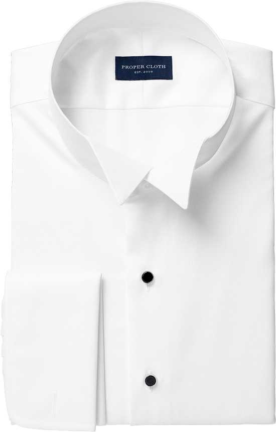 White Dress Shirt Proper Cloth PNG