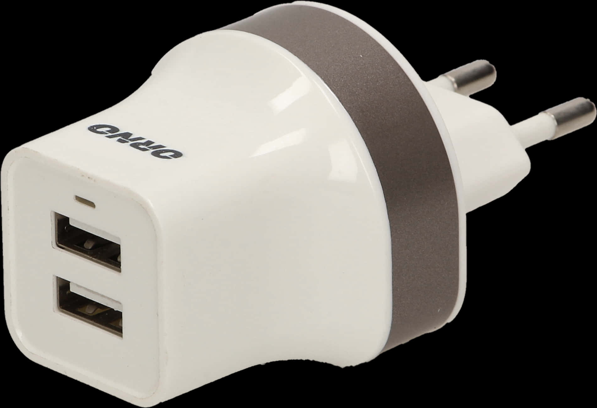 White Dual U S B Wall Charger PNG