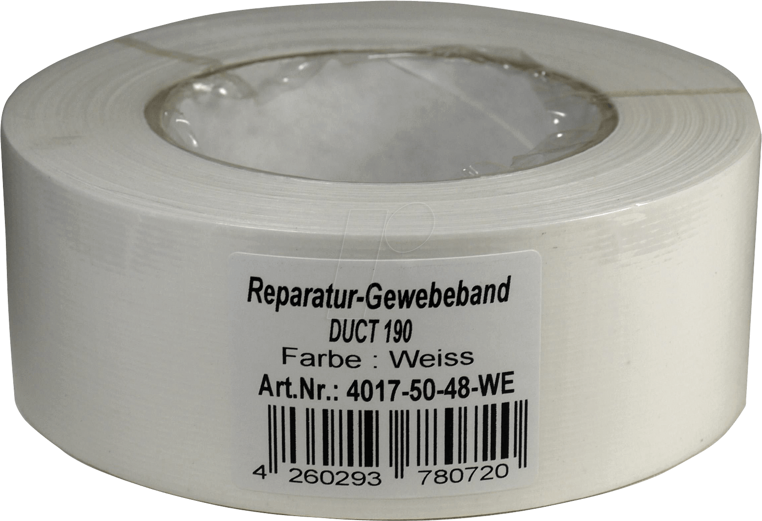 White Duct Tape Roll PNG