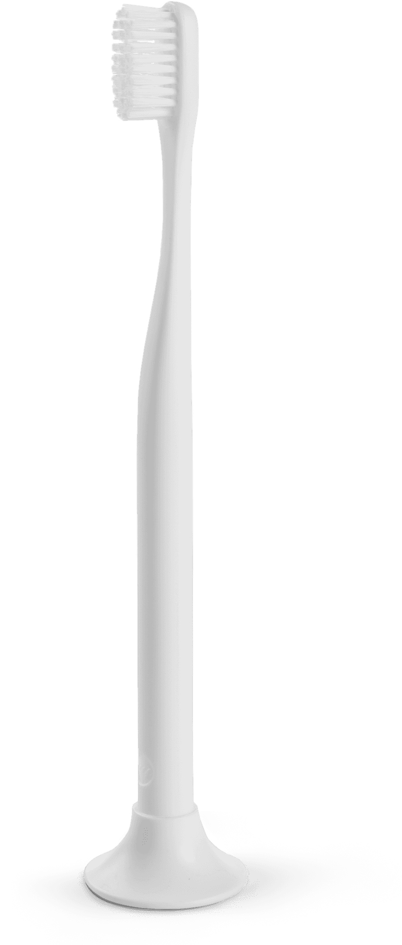 White Electric Toothbrush Standing PNG