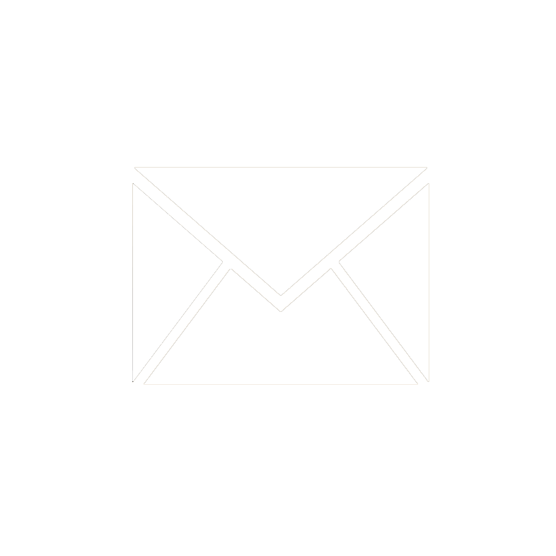 White Email Icon Circle Background PNG