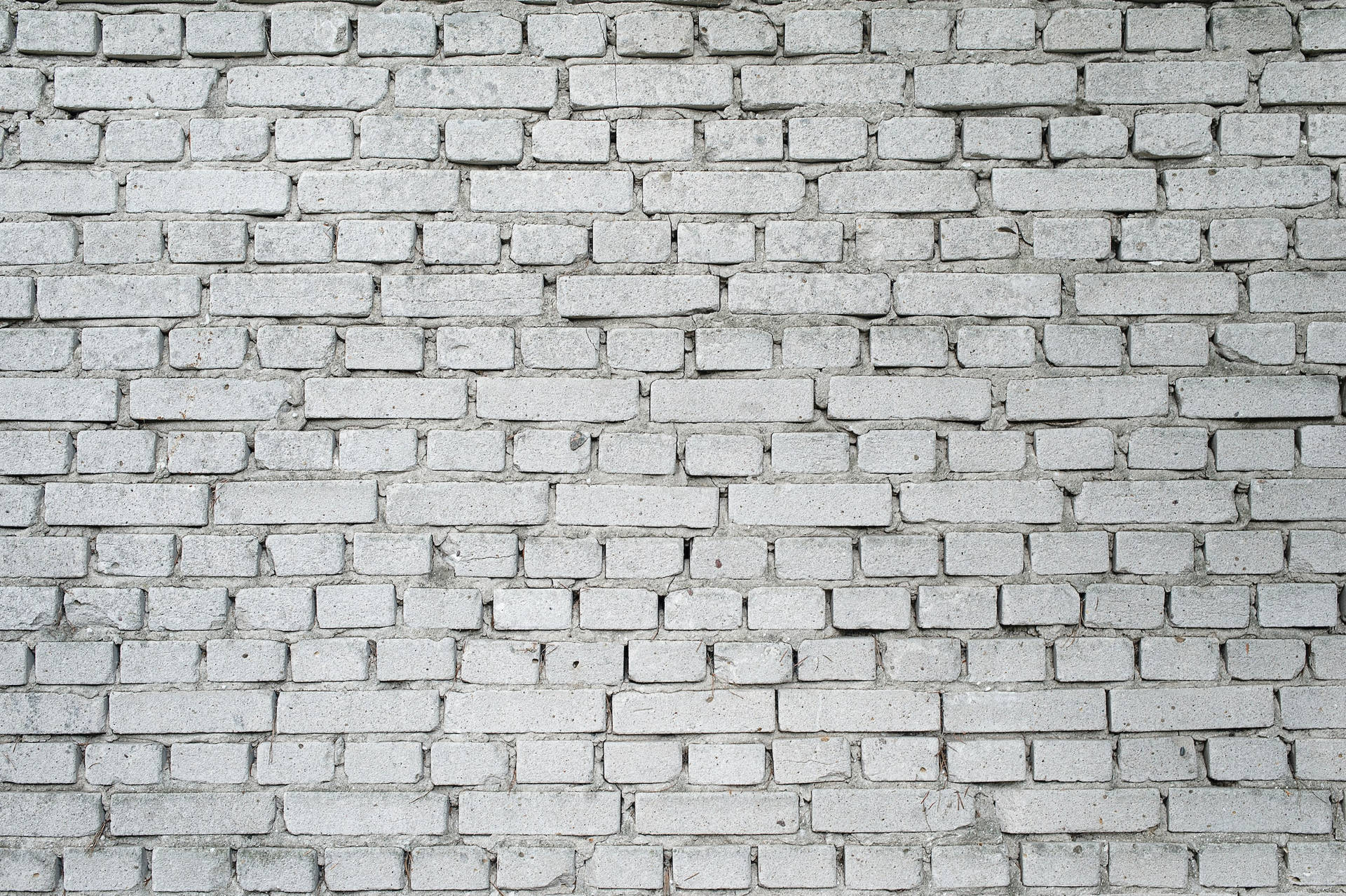 Caption: Timeless White English Brick Wall Wallpaper