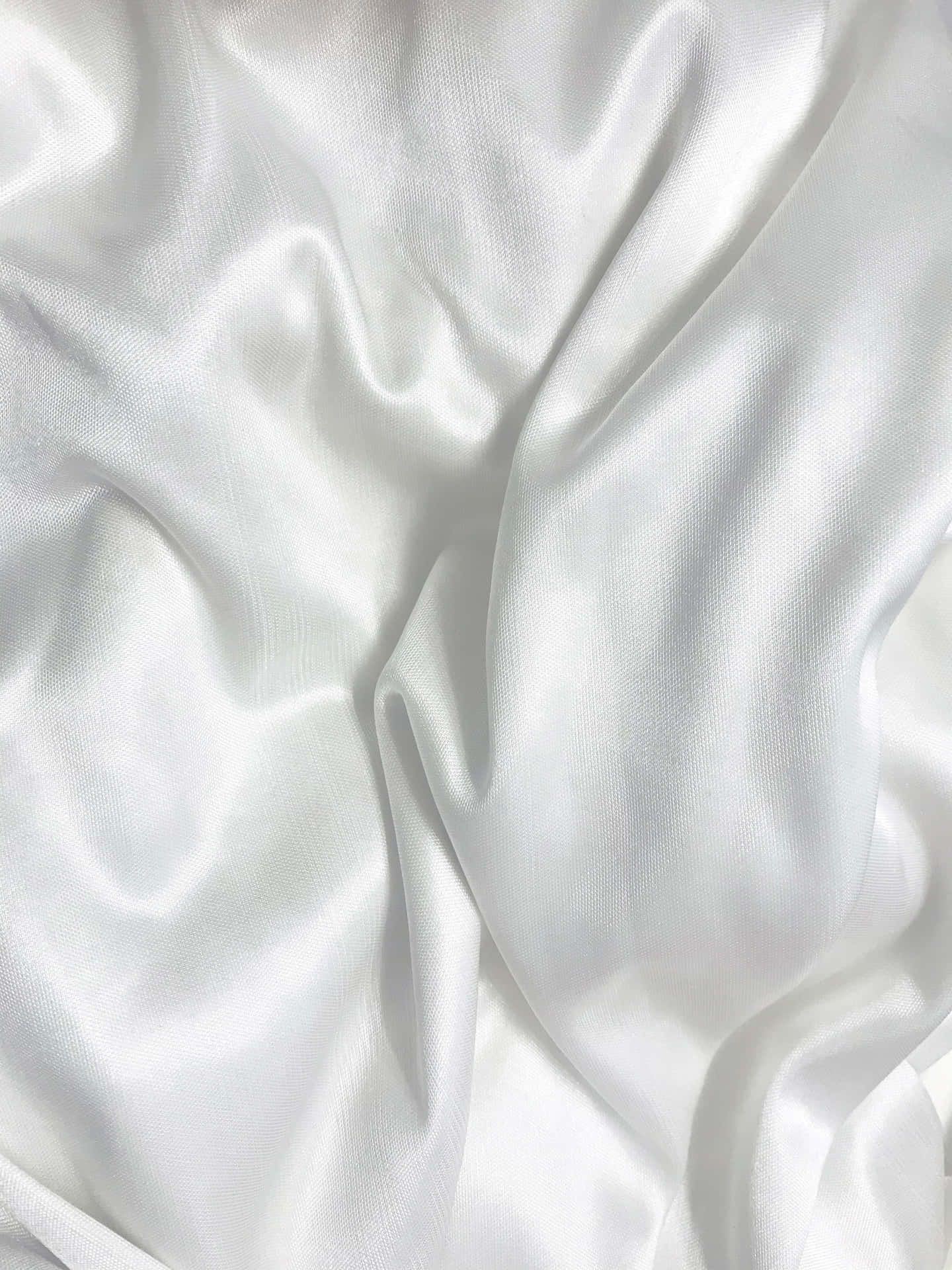 White Fabric Texture Wallpaper