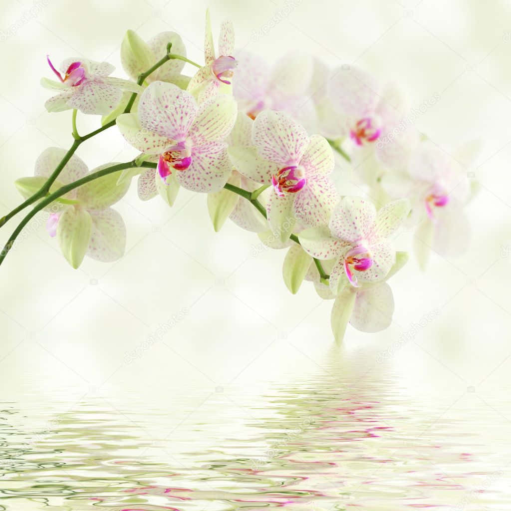 Nyligenblomstrande Vita Blommor