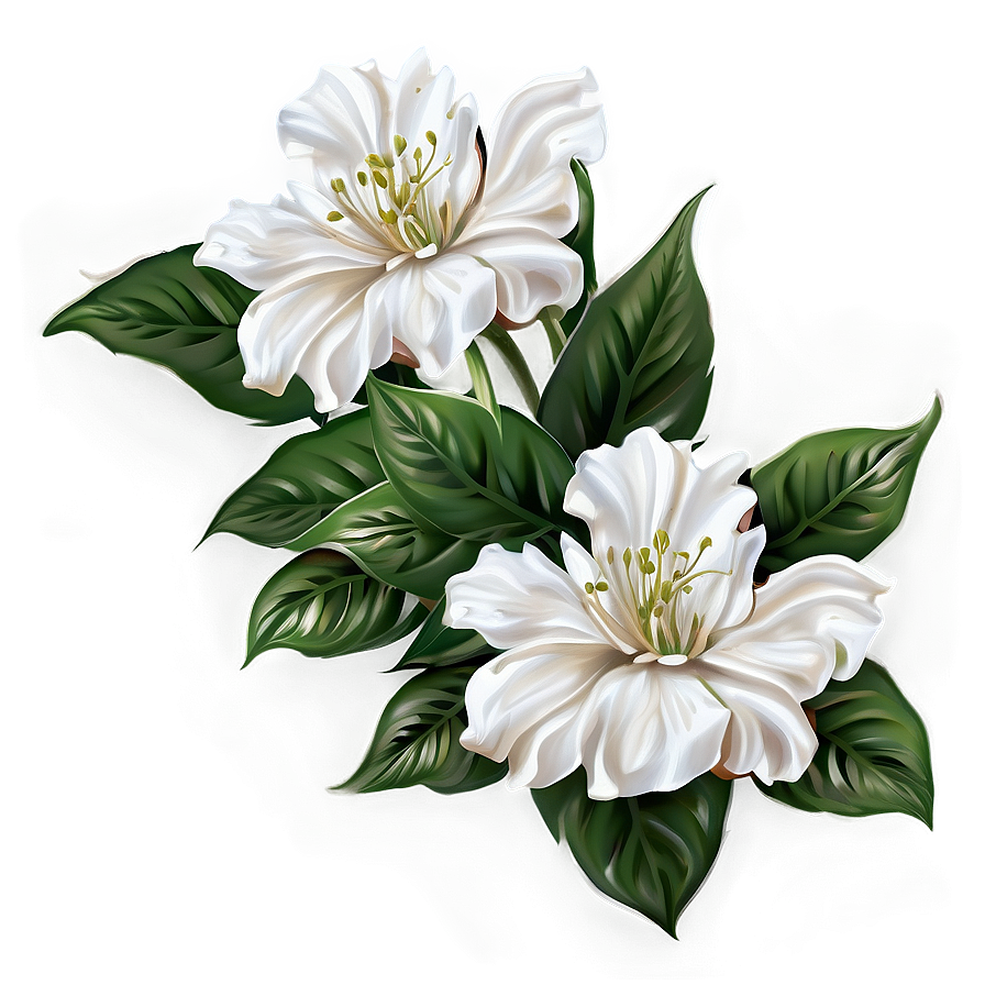 White Flowers Bouquet Png Luk14 PNG