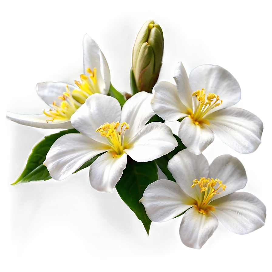 White Flowers Closeup Png 75 PNG