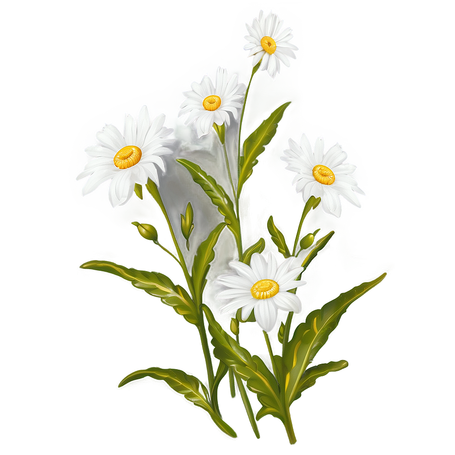 White Flowers Under Sunlight Png 68 PNG