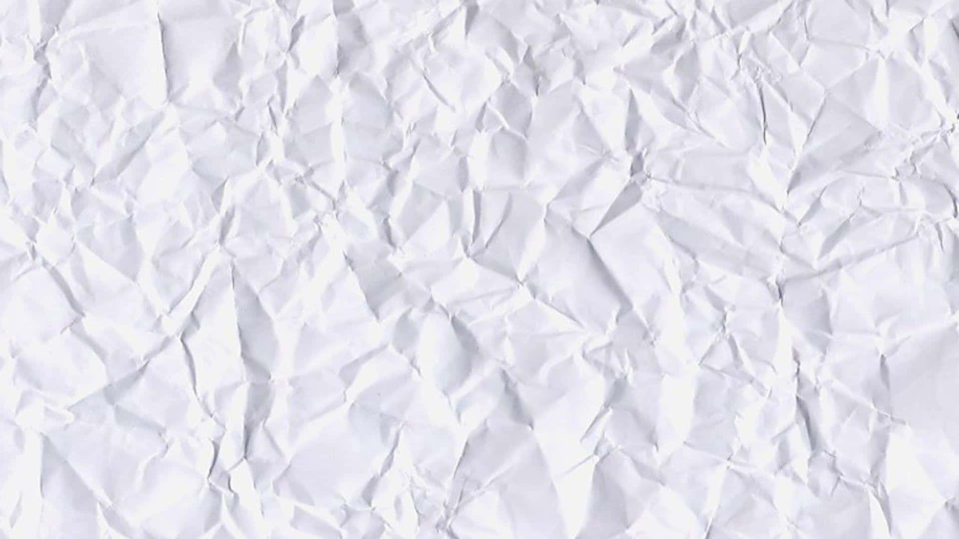 White Folded Paper Background Wallpaper