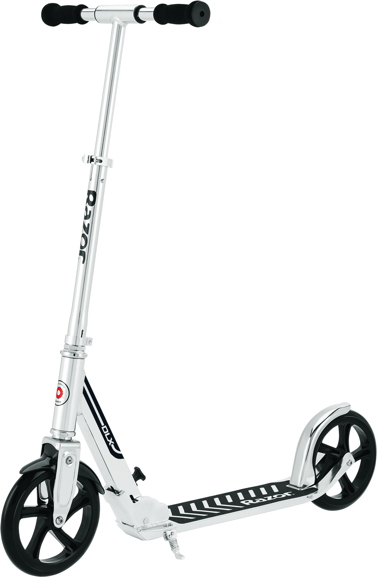 White Folding Kick Scooter PNG