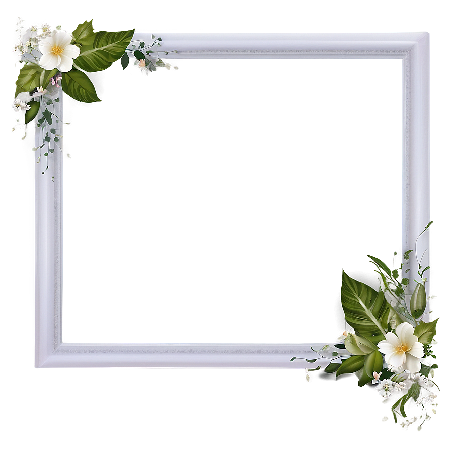 Download White Frame For Wedding Png Lec18 | Wallpapers.com