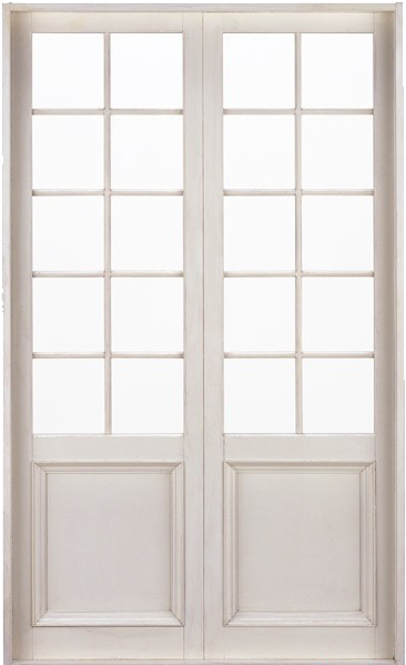 White French Doors Closed PNG