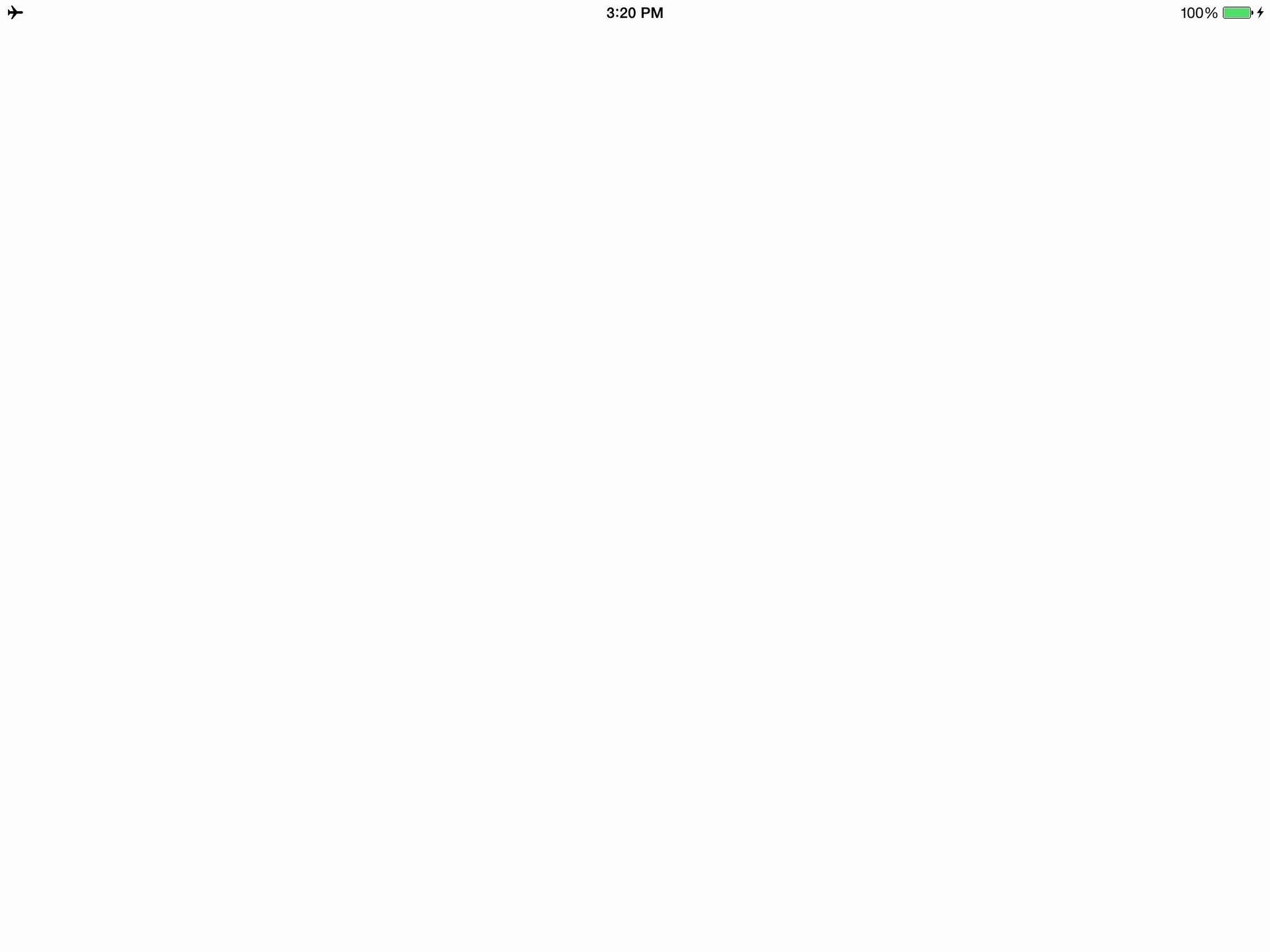 White Full Screen Ipad Wallpaper
