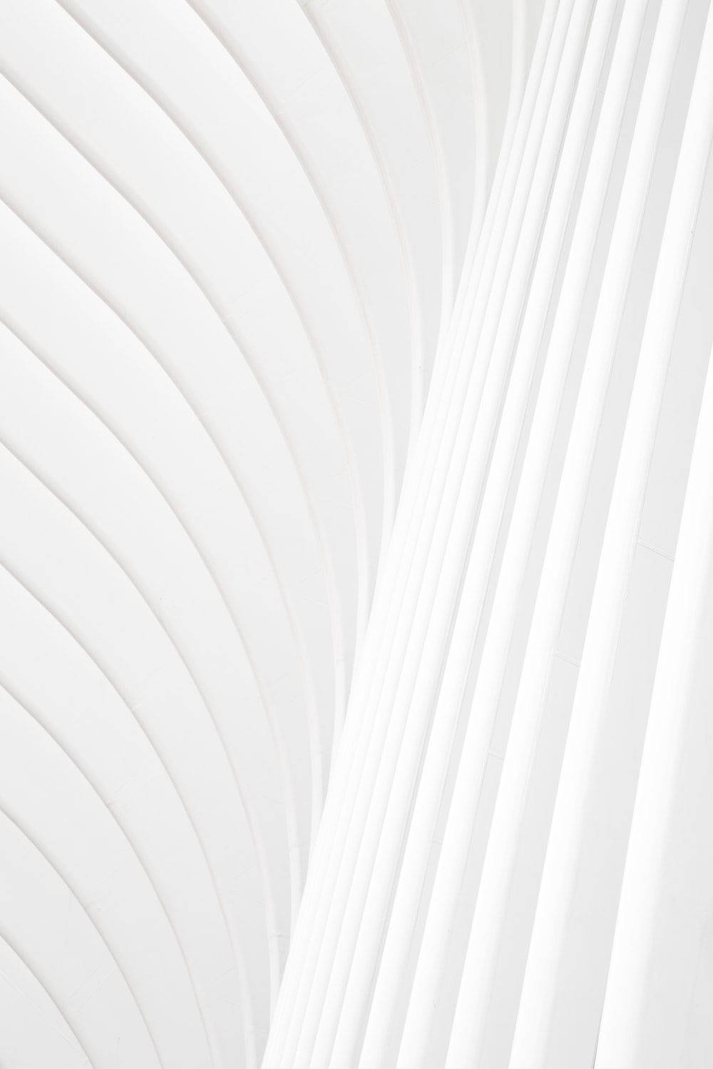 White Full Screen With Waves Wallpaper