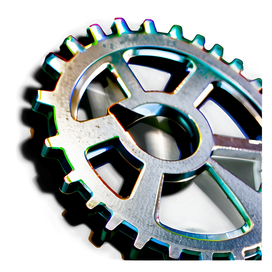 White Gear Icon Png Mld PNG