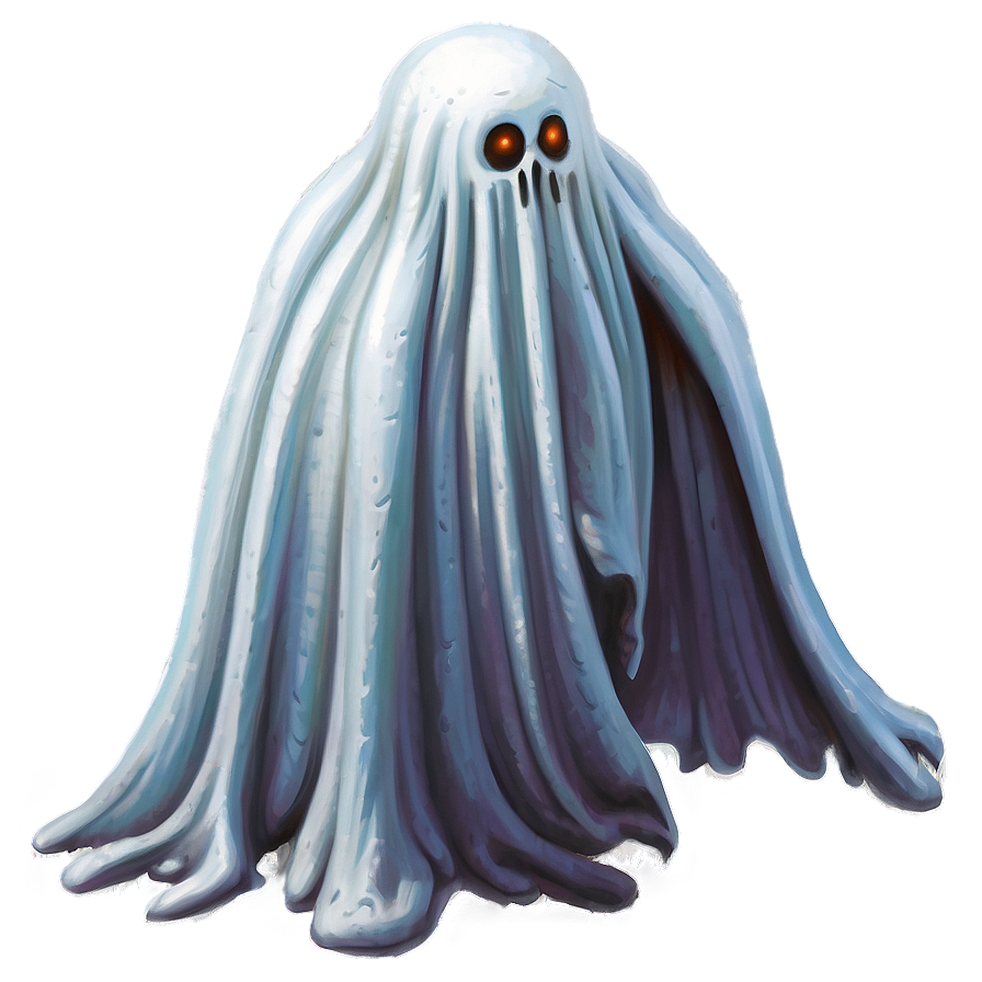White Ghostly Monster Specter Png Iha PNG