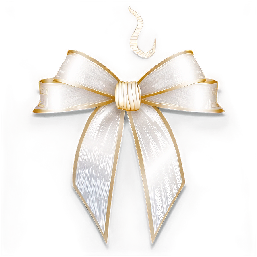 White Gift Ribbon Png 88 PNG