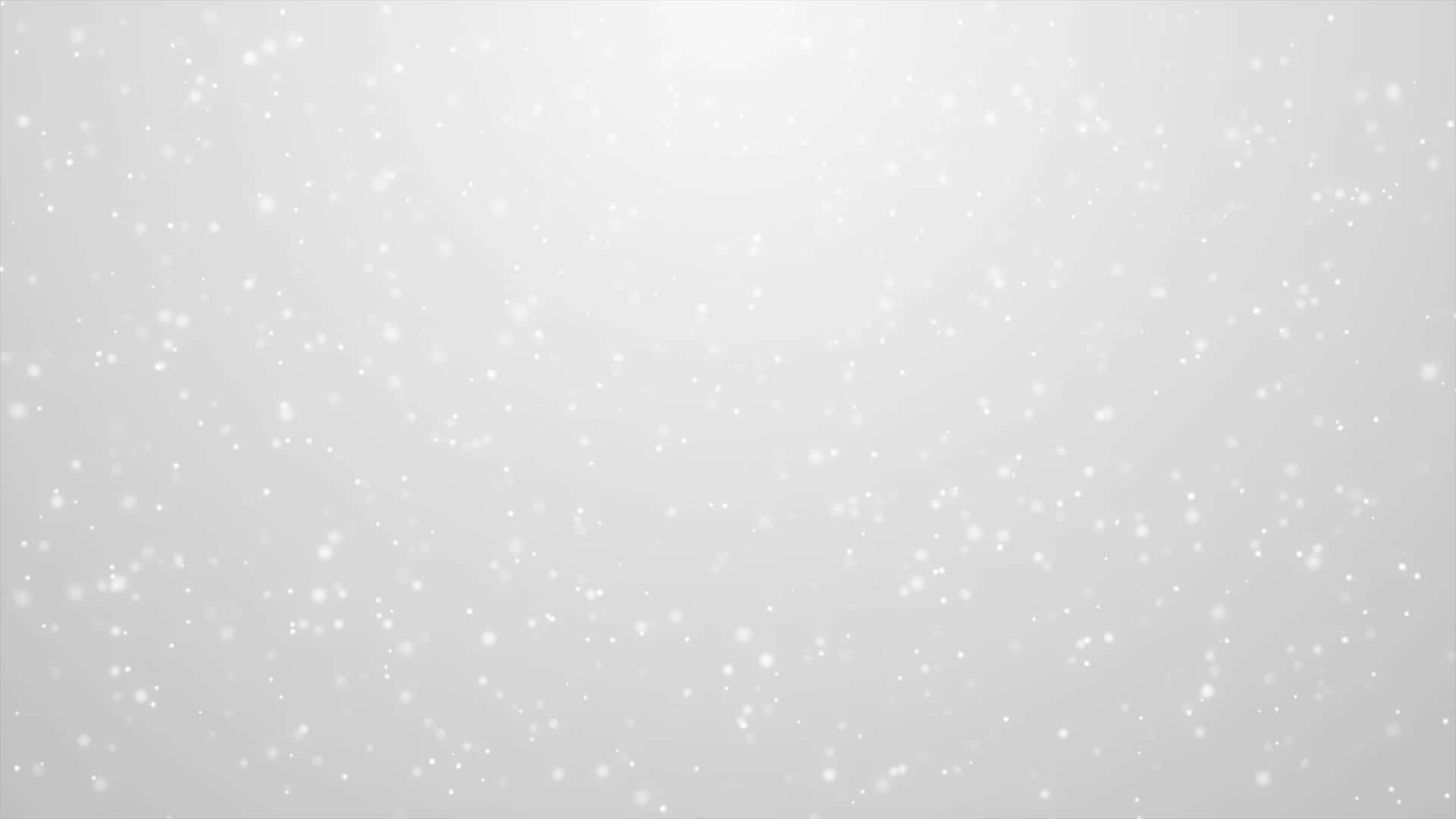 Snow Falling On A White Background Wallpaper
