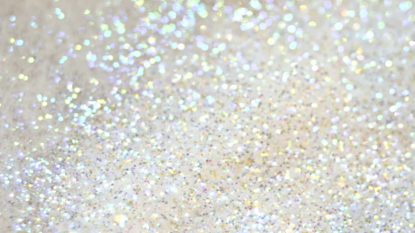 Brighten Up Your Space with White Glitter