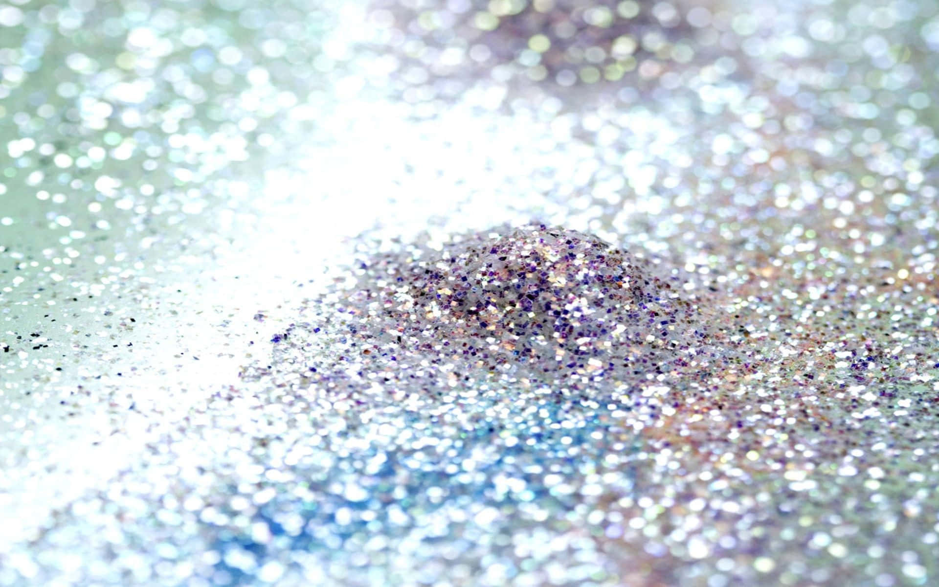 A Close Up Of A Glittery Surface