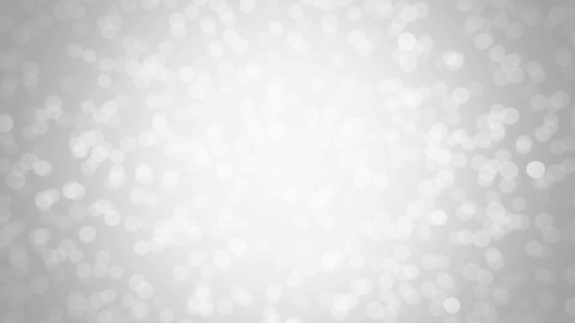 A White And Silver Background With Bokeh Lights