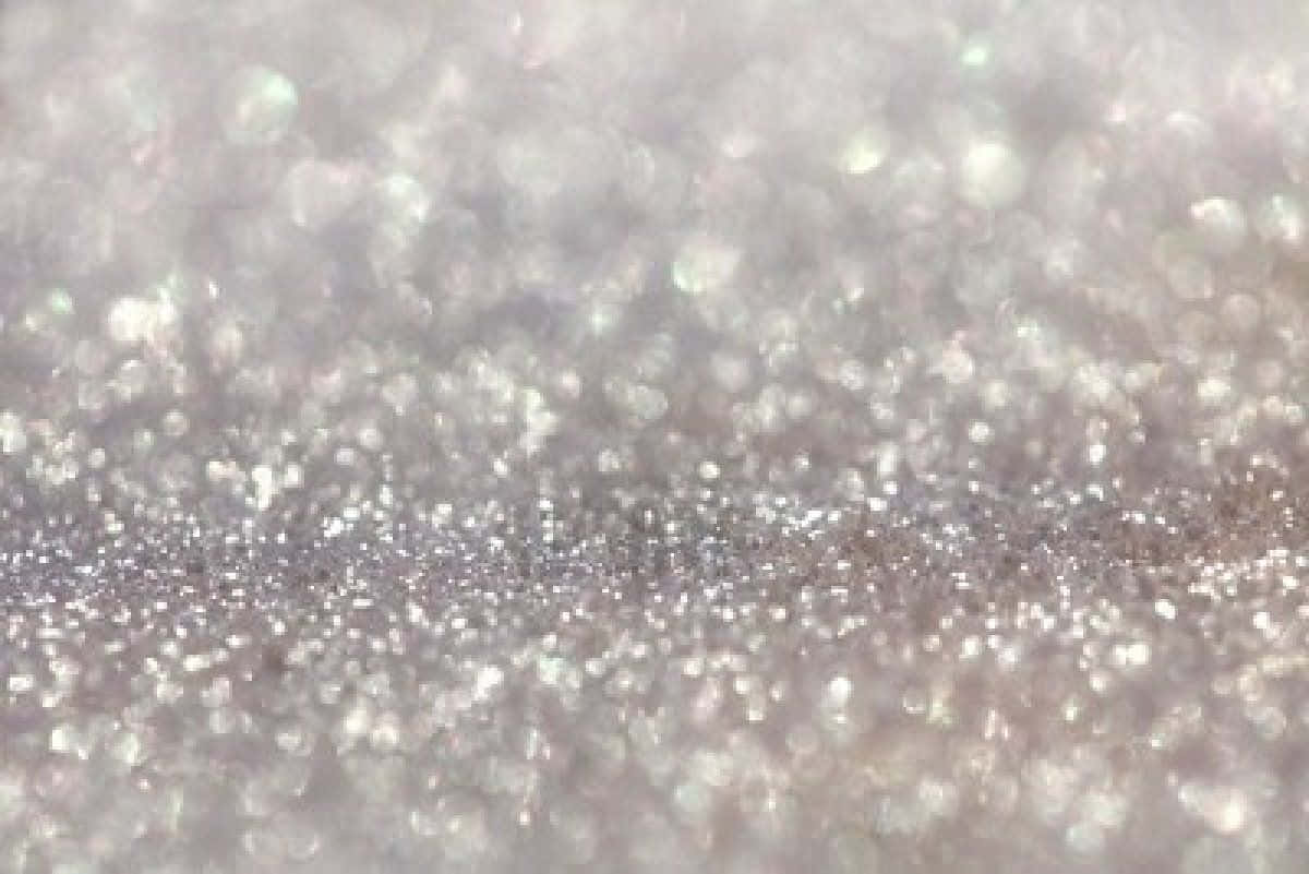 Elegant and shimmery white glitter background