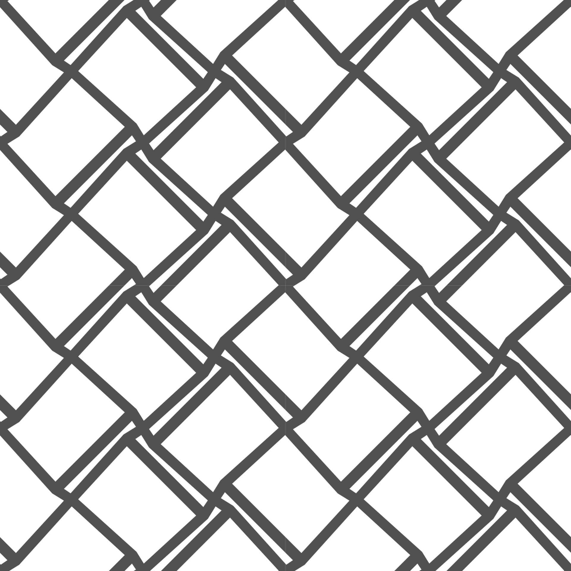 A four by four grid pattern in white Wallpaper