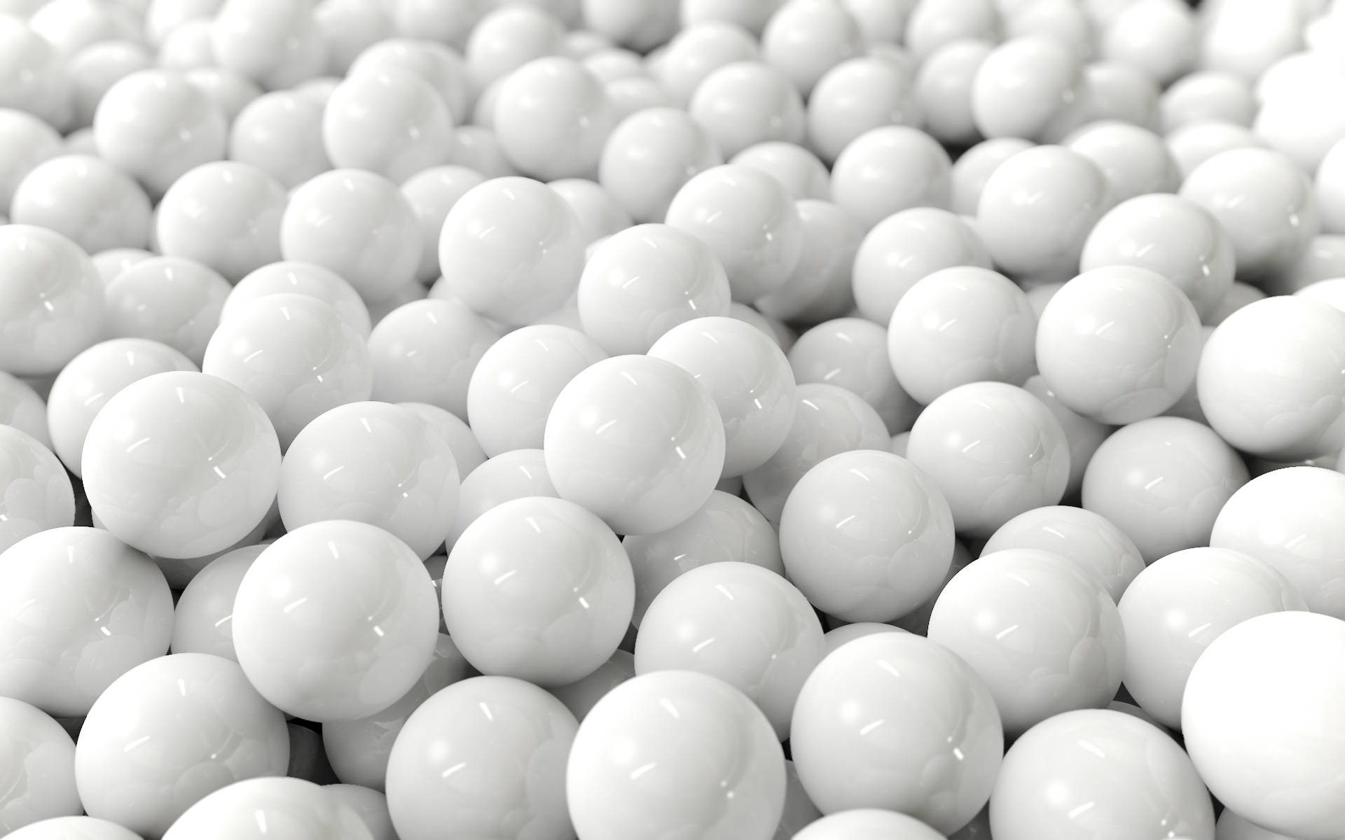 White Hd 3d Beads