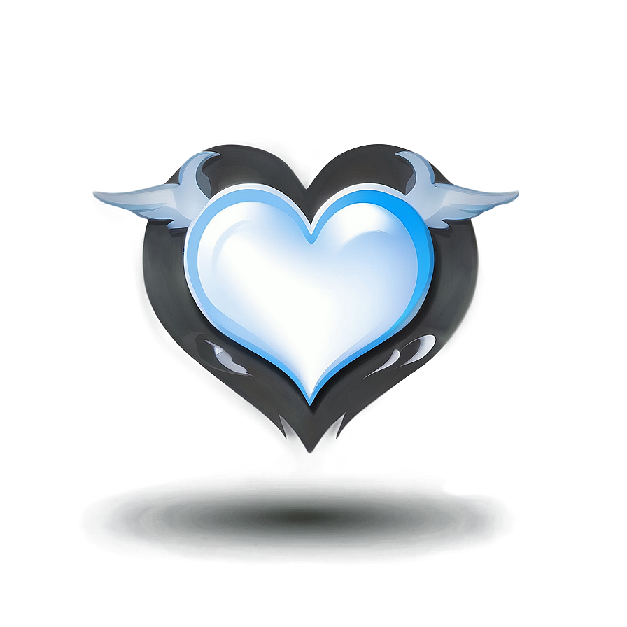 Download White Heart Icon Png Nab | Wallpapers.com