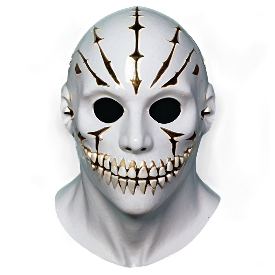 White Horror Mask Png Ffn PNG