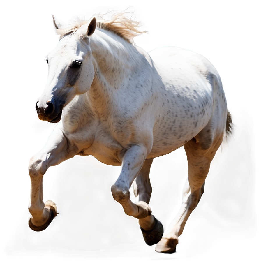 White Horse Running Png 45 PNG