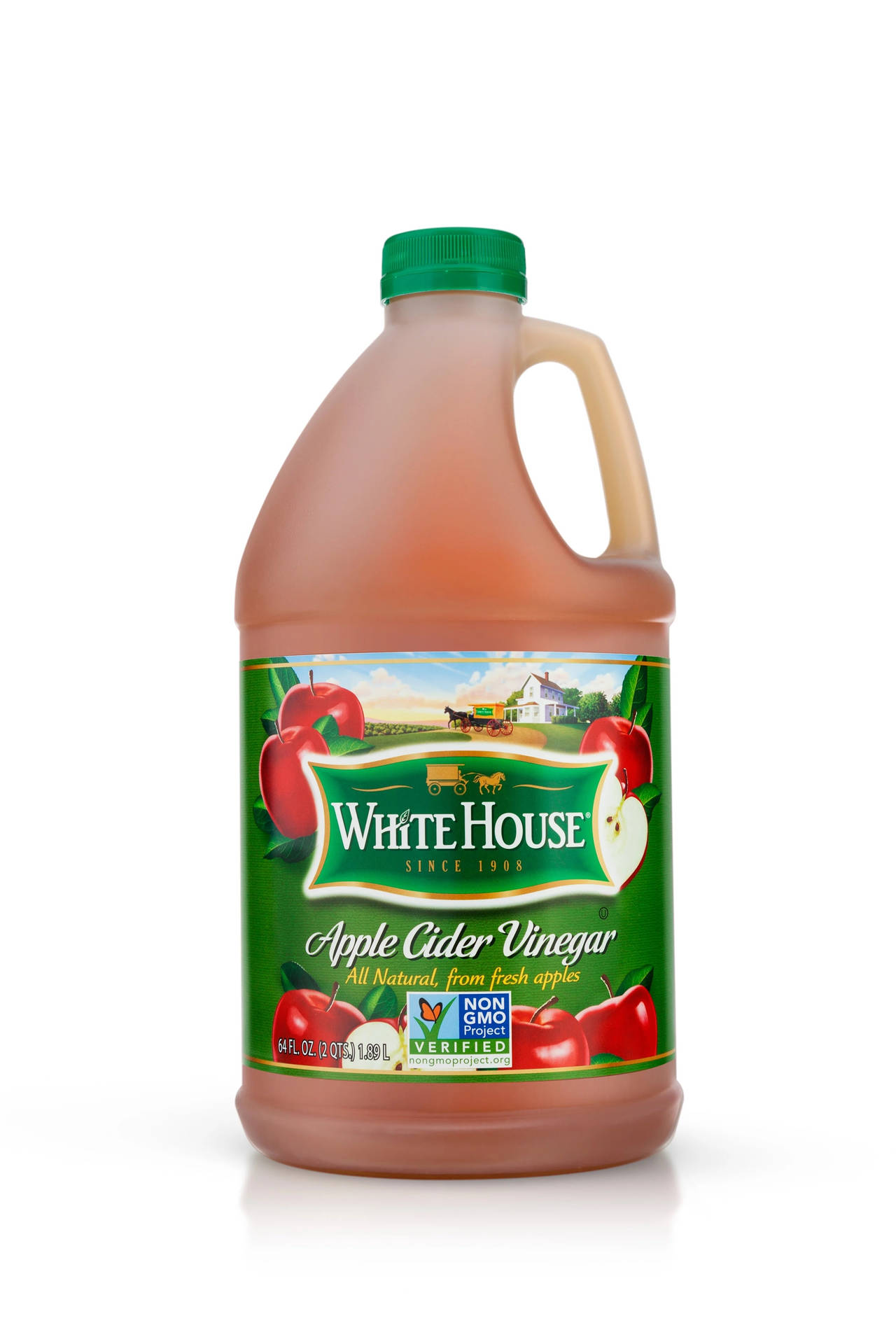 White House Apple Cider Vinegar Background