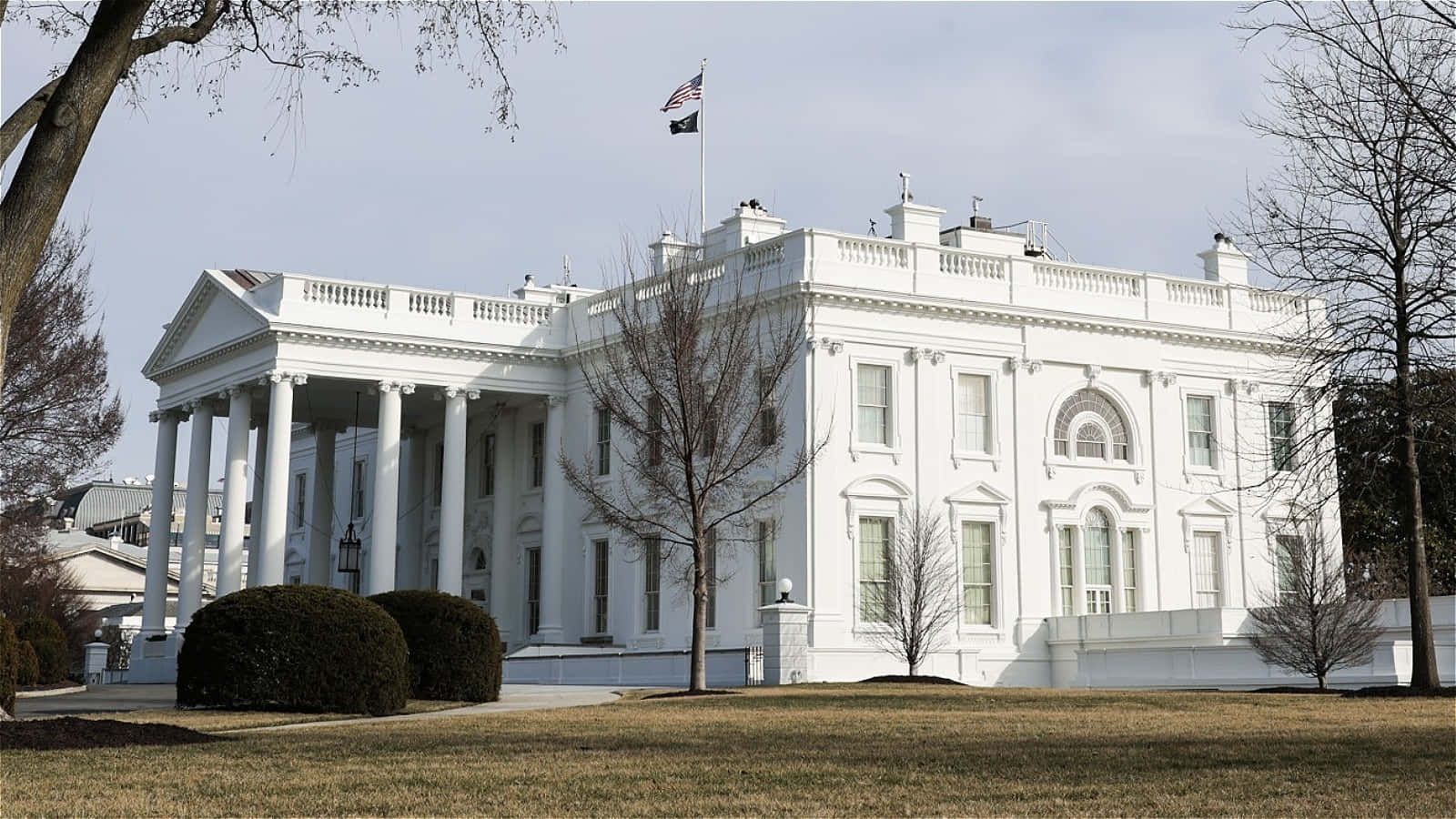 Laicónica Casa Blanca Ubicada En Washington, Dc.