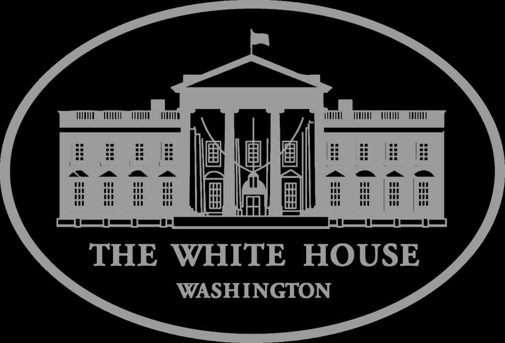 White House Washington Graphic PNG