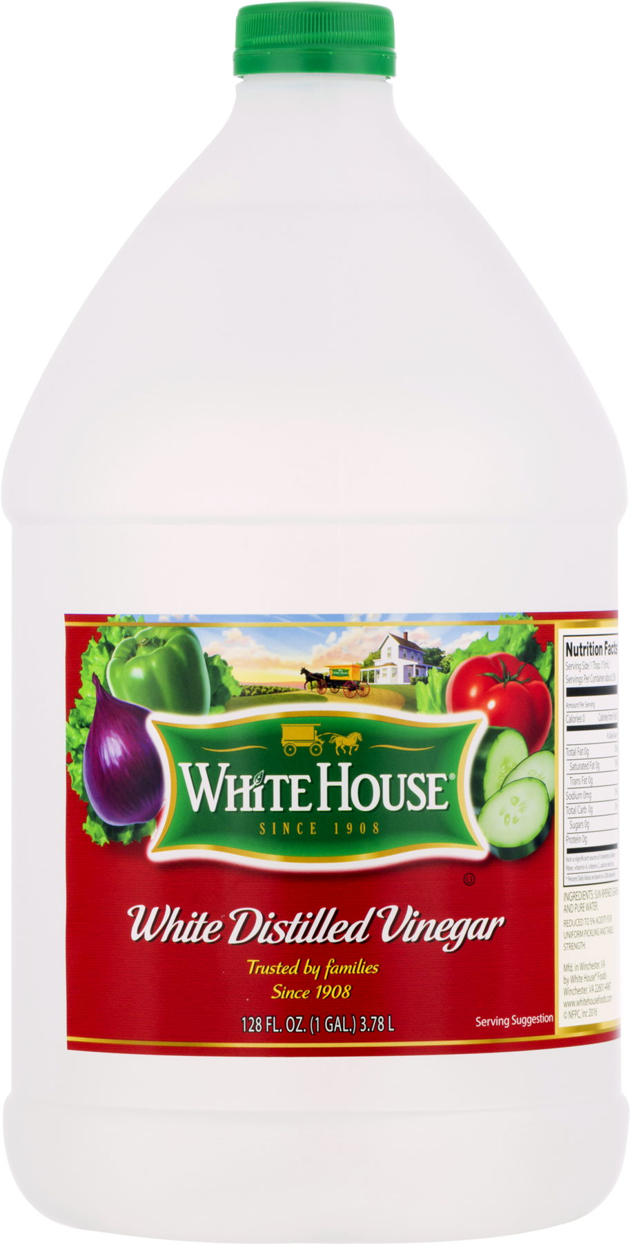 White House White Distilled Vinegar Gallon PNG