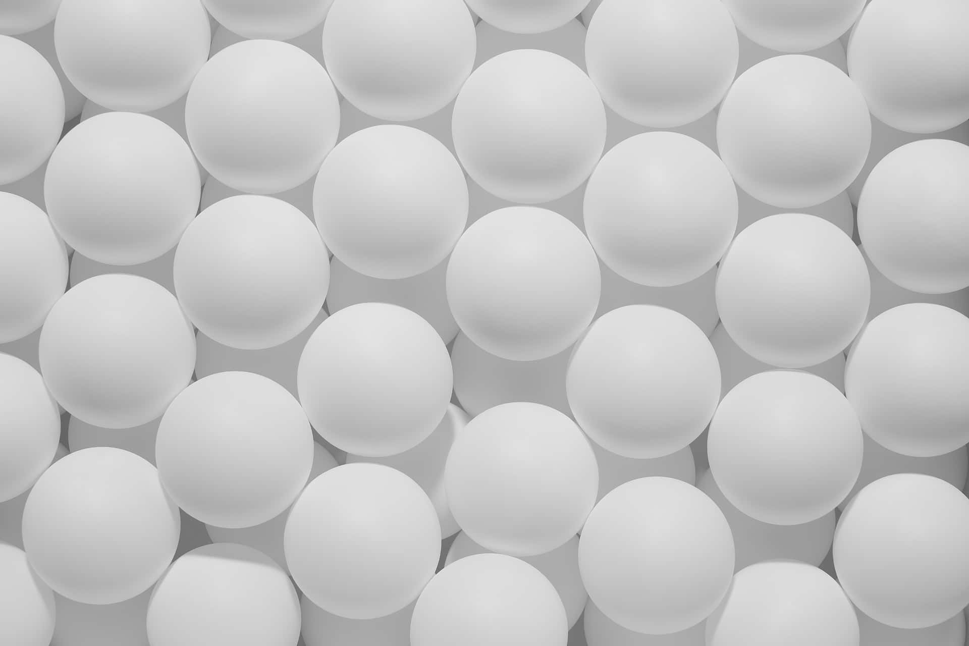 White Image Background Balls